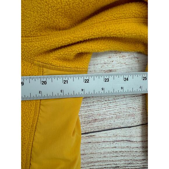 Outdoor Afro x REI Co-Op 1/4 Zip Fleece Pullover Womens Medium Yellow Black - Picture 9 of 16